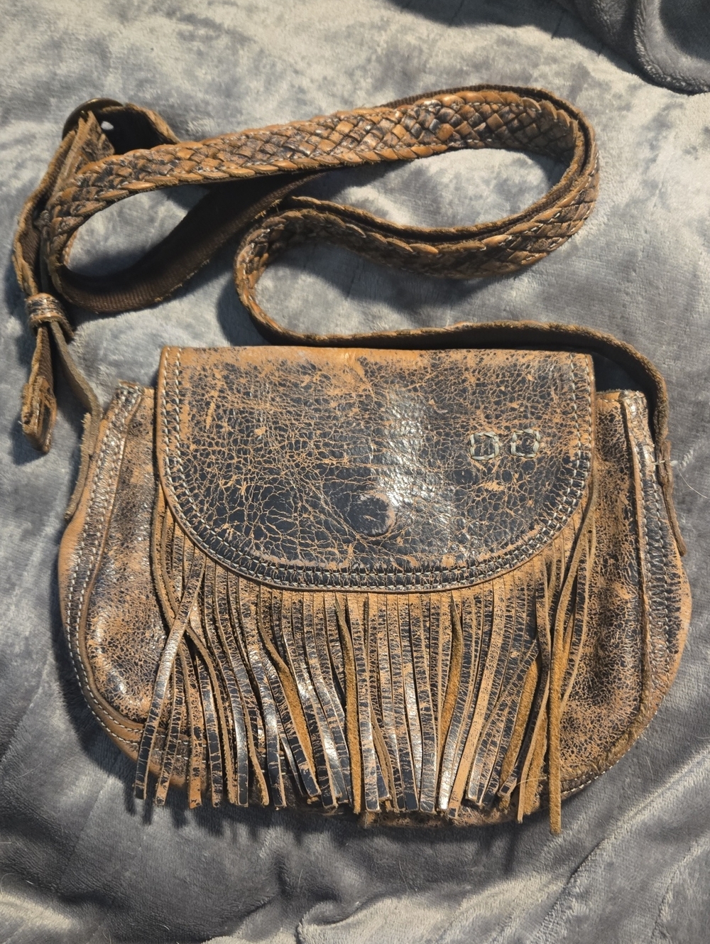 Bed Stu-East End Crossbody Fringe Shoulder Bag